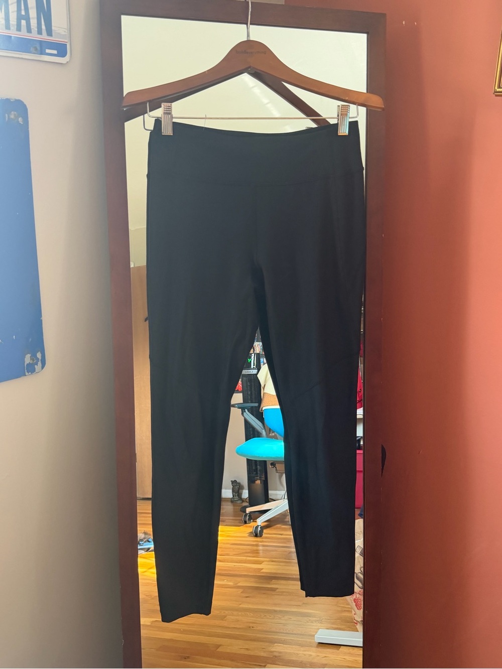 Outdoor Voices Black Women's Leggings - Classic High-Rise